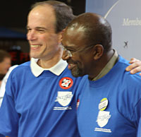 Frank Goulard and Eddie Lincoln.