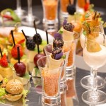 Smorgasbord of canapes & desserts