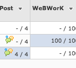 webwork activity grade in the gradebook
