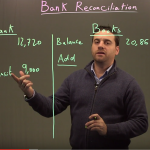 Instructor demoning a transparent whiteboard