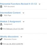 content type icons are now visible in the content area