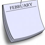 February Calendar Page
