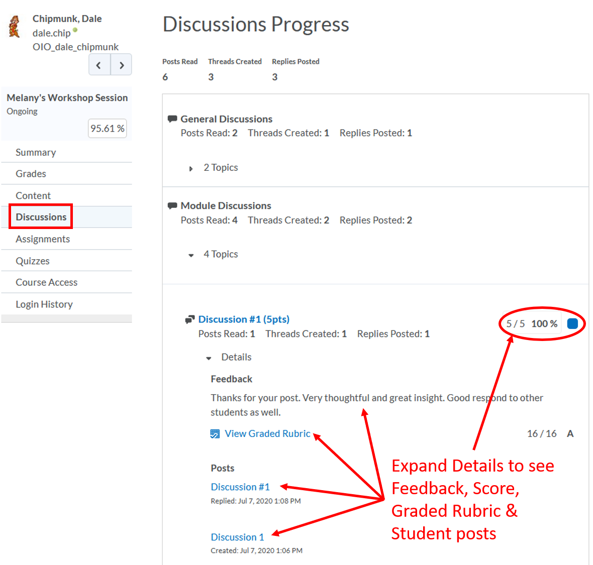 class-progress: Discussions Progress