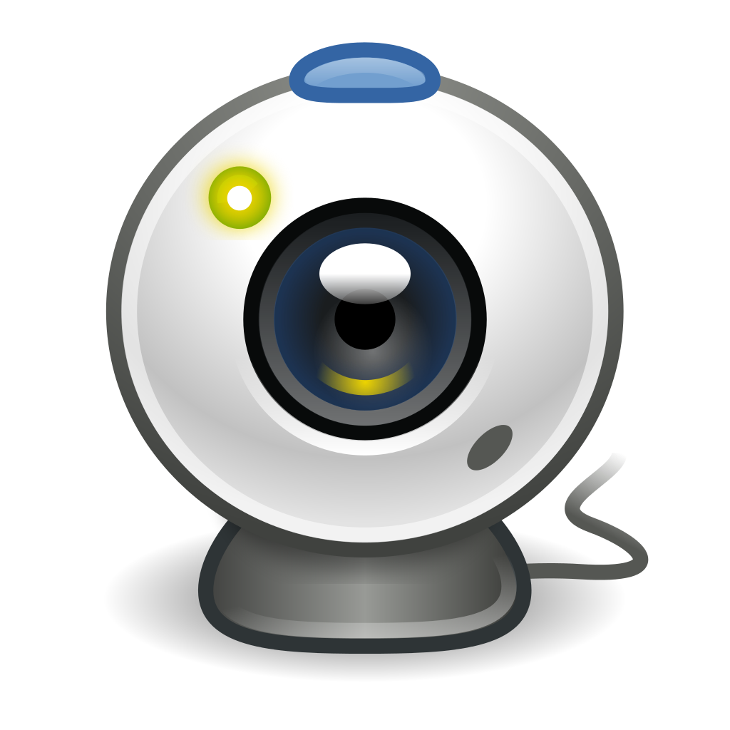 Webcam icon - image from Wikimedia Commons