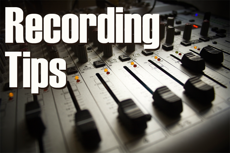 Recording Tips for non-video professionals