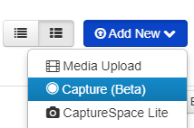 Capture is current listed in Beta mode