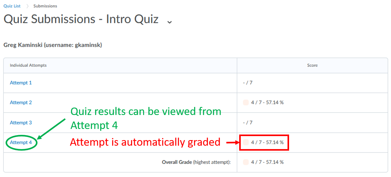 student-view-quiz submission-attempt graded-add submission views