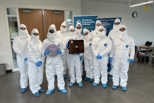 Microelectronics program tour