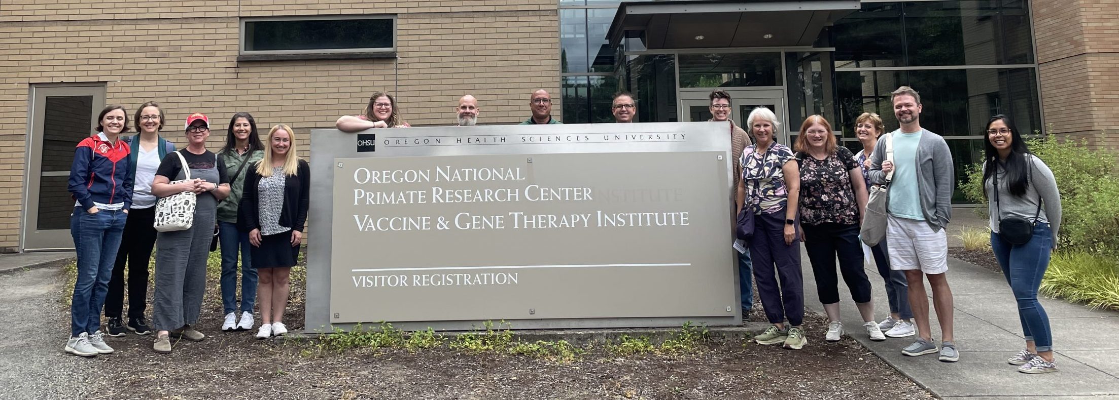 PACTEC educators during a summer externship experience at the OHSU Primate Research Center