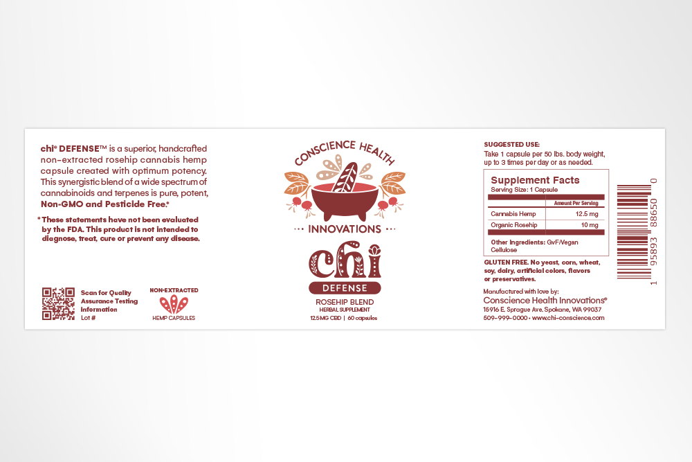 Image of CHI label design