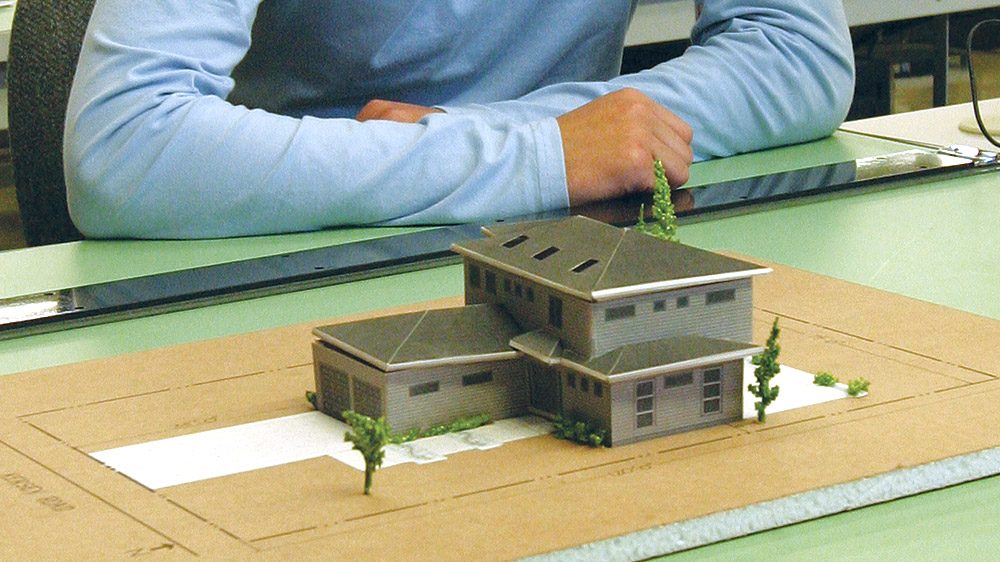 Model of a residential home