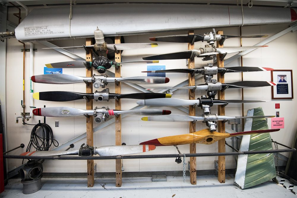 Wall of propellers