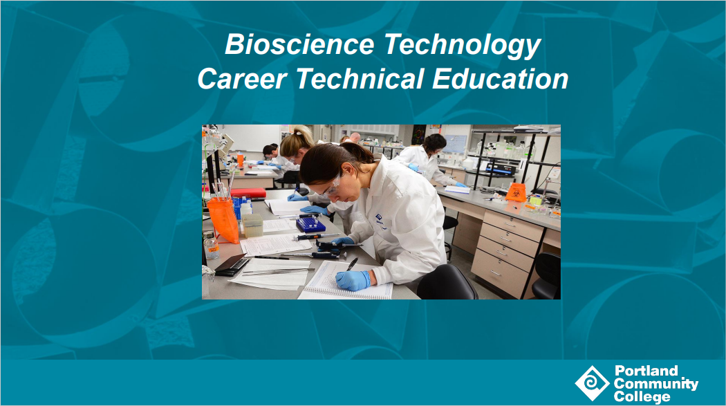 slideshow presentation bioscience career technical education