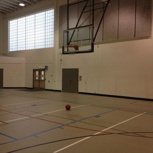 Rock Creek basketball gym