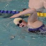 Swimmer in the pool at Sylvania