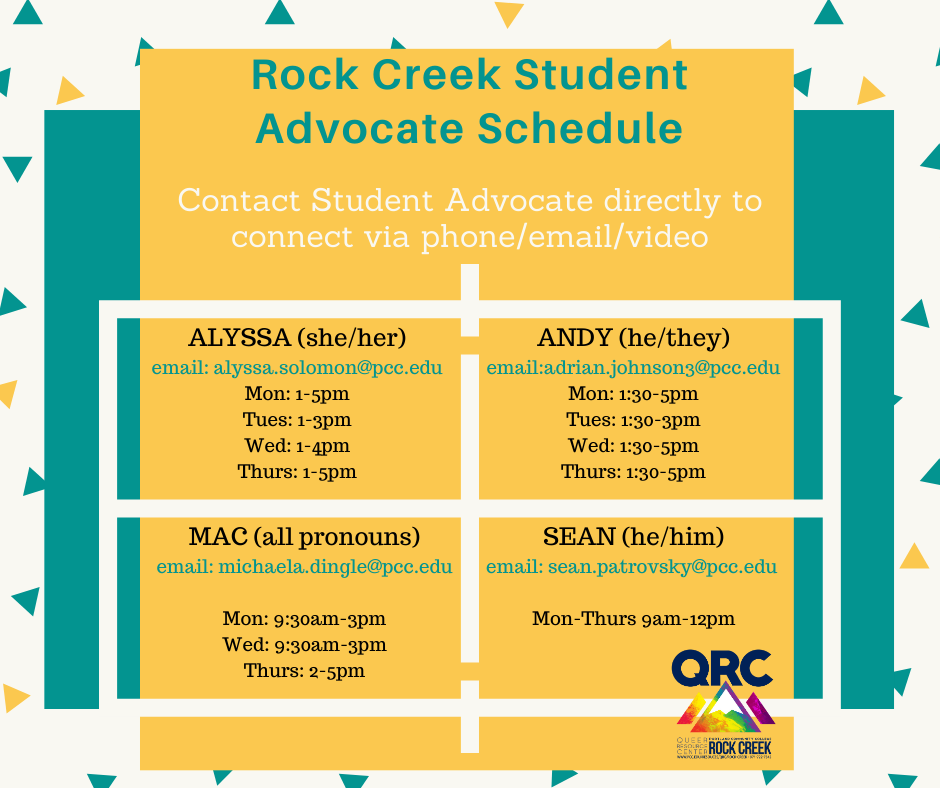 pcc rock creek calendar 2021 Rock Creek Queer Resource Centers At Pcc pcc rock creek calendar 2021