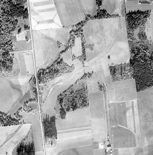 1947 Rock Creek aerial photo