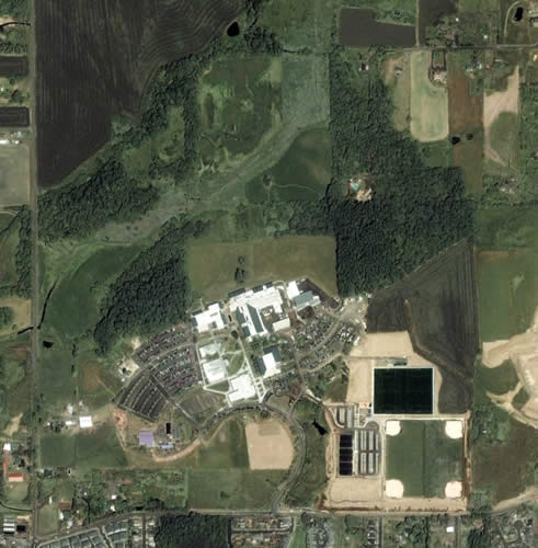 Aerial view of RCESC 2007