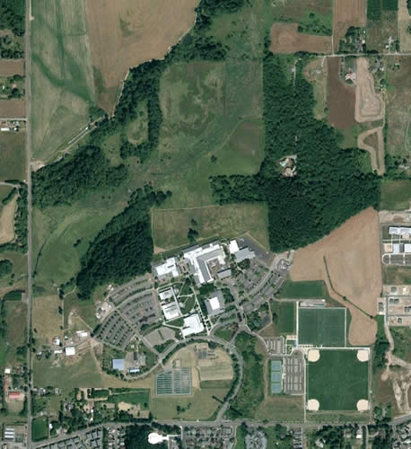 Aerial view of RCESC 2012