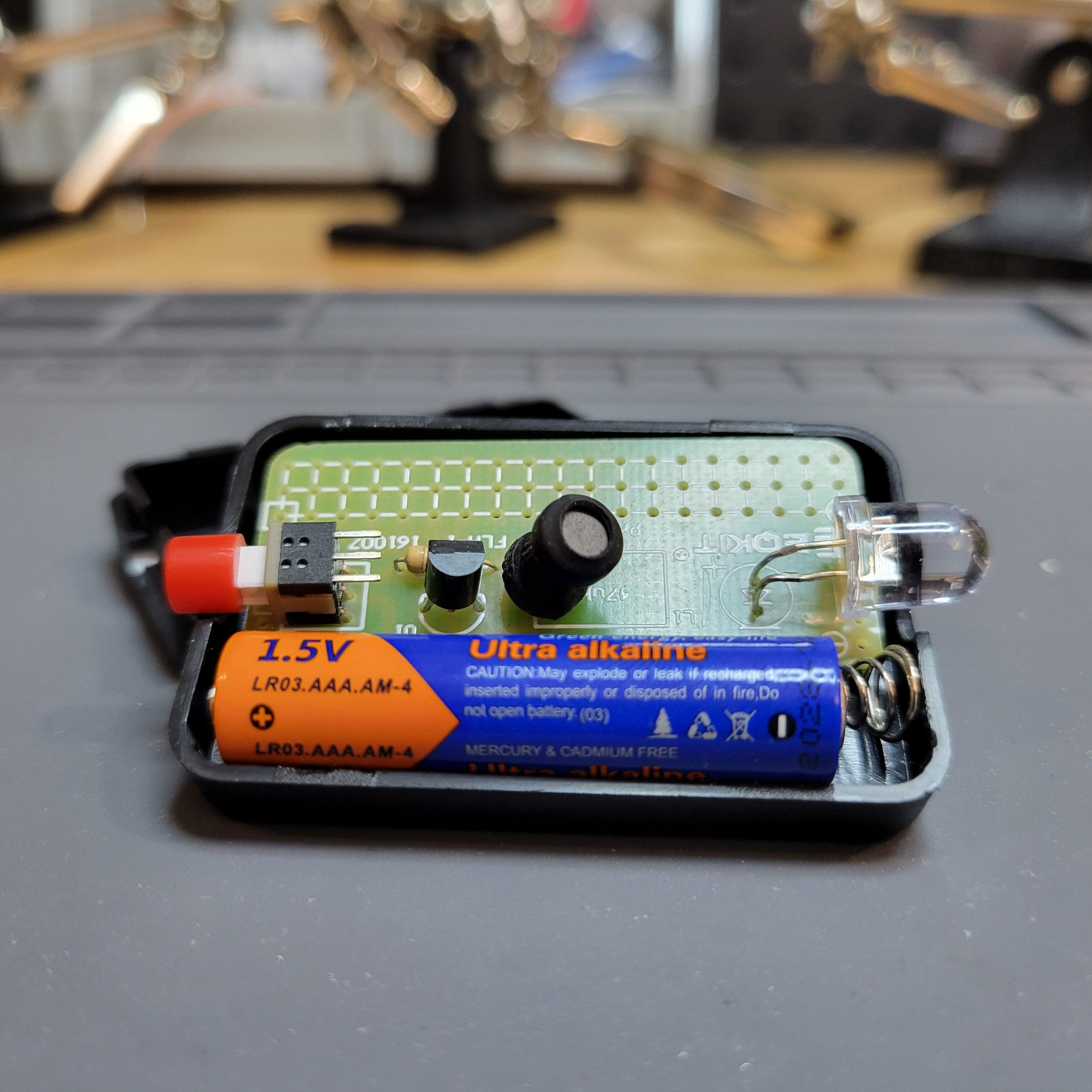 Flashlight materials