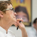 Orientation in SBDC classroom at the PCC CLIMB Center