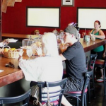 People eating at a local restaurant. Photo credit: : shreveportbossier