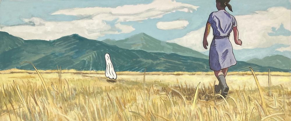 Sample painting by Chris Knight