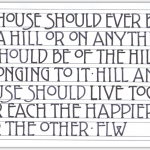 Frank Lloyd Wright Lettering