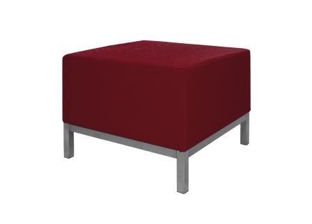 red ottoman