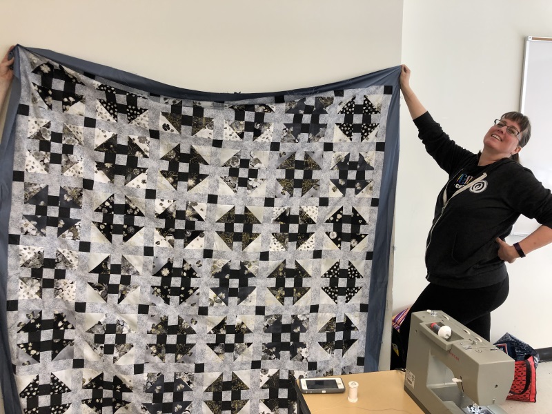 black and white rain