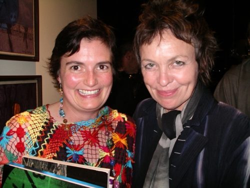 Elizabeth Bilyeu and Laurie Anderson