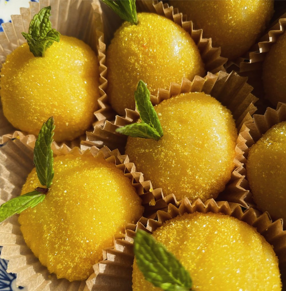 Lemon Brigadeiros