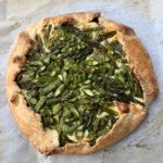 Asparagus galette