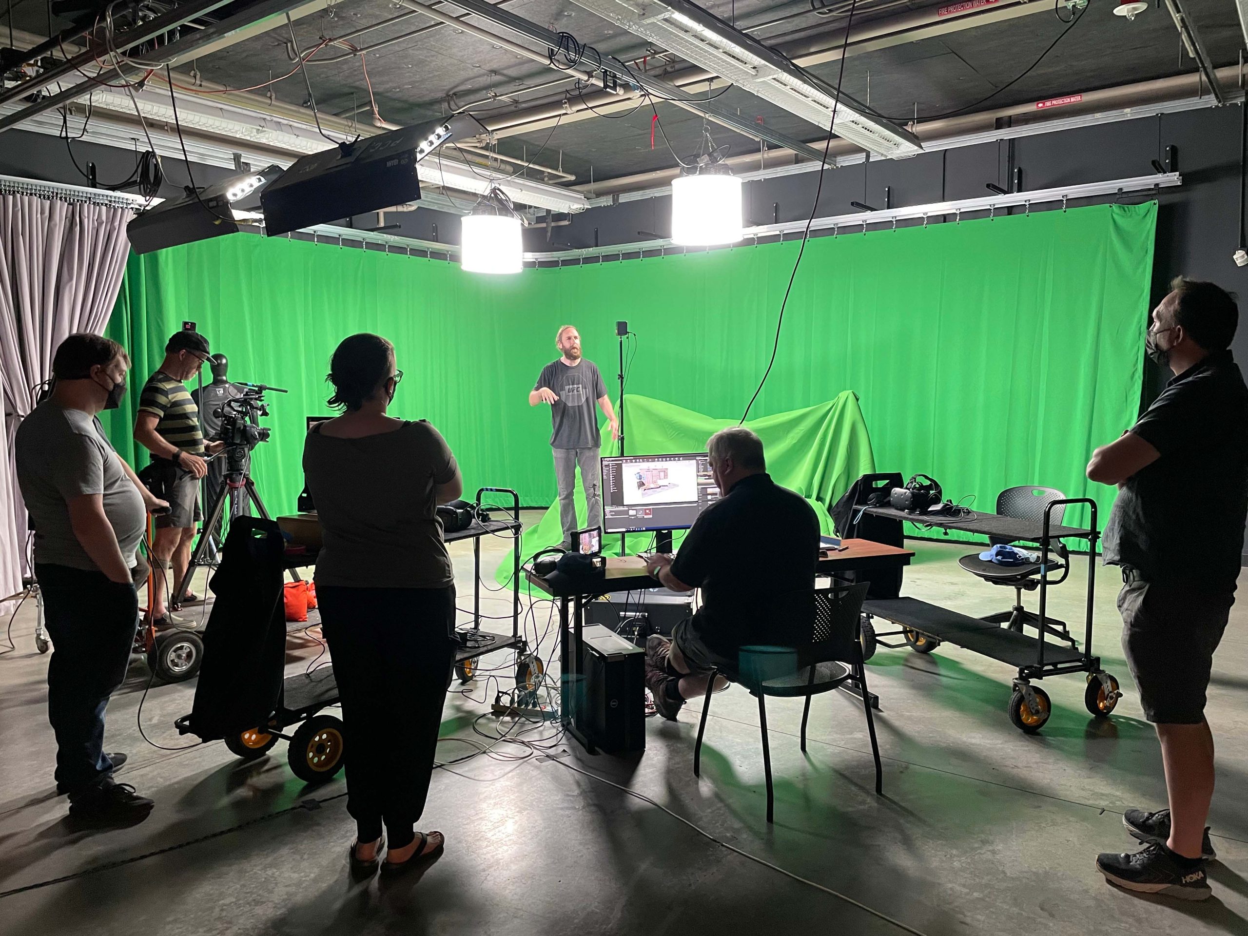 Image of Multimedia video production studio at Cascade Campus