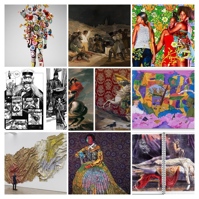 selection of artwork from art 102