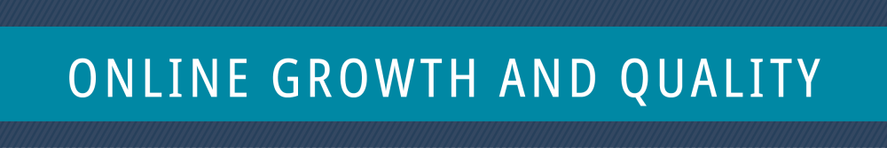 Online Growth and Quality