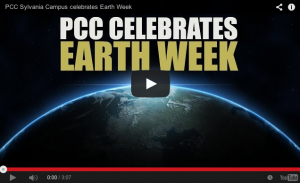 Screenshot of Earth Week video
