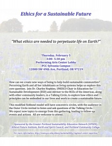 Ethics for a Sustainable Future