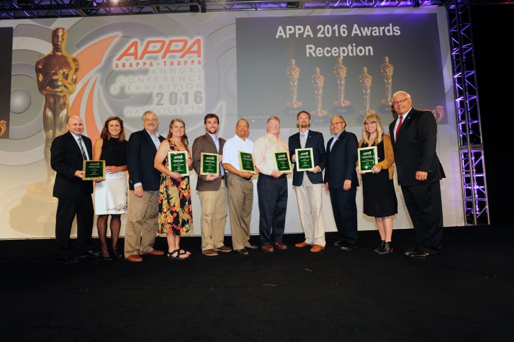 APPA Sustainability Award recipients