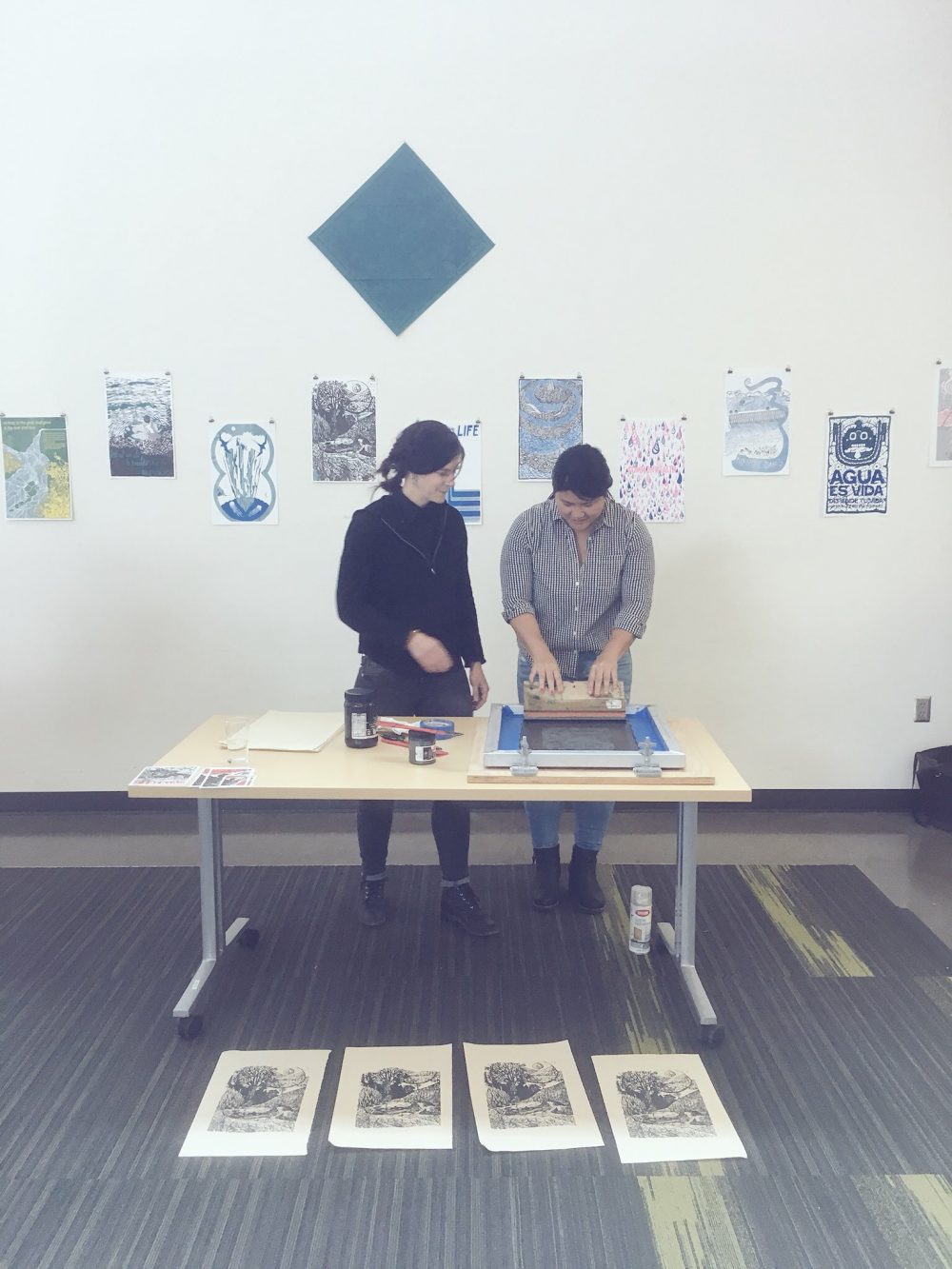 Justseeds Artist Cooperative at Cascade Campus #PCCEarthWeek2018