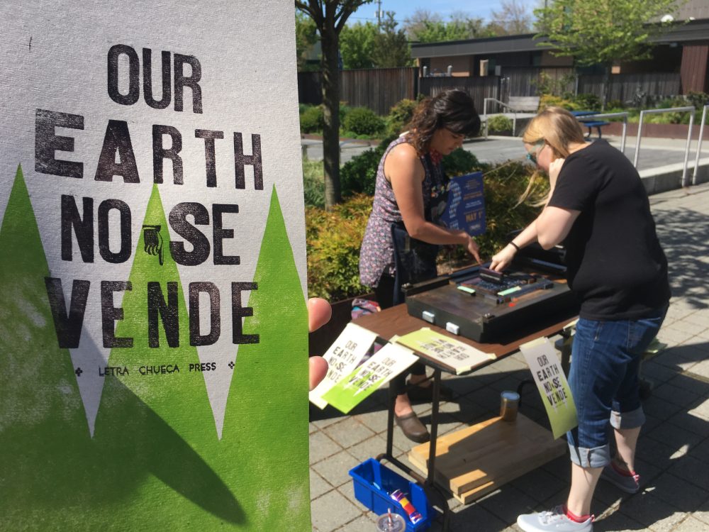 @letrachuescapress at Cascade #PCCEarthWeek2018