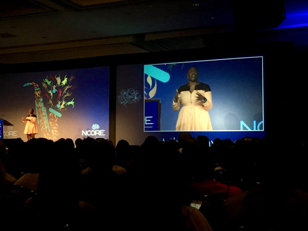 Symone Sanders at NCORE 2018