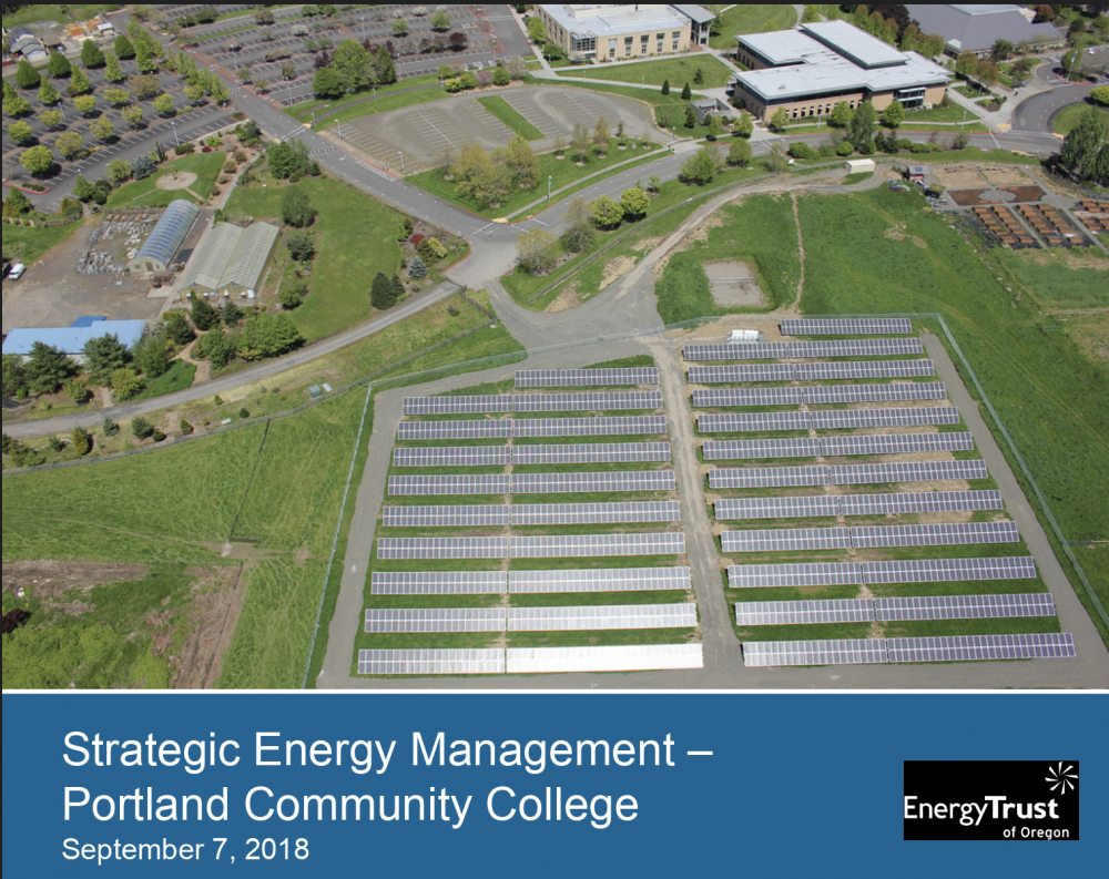 PCC's Strategic Energy Management presentation