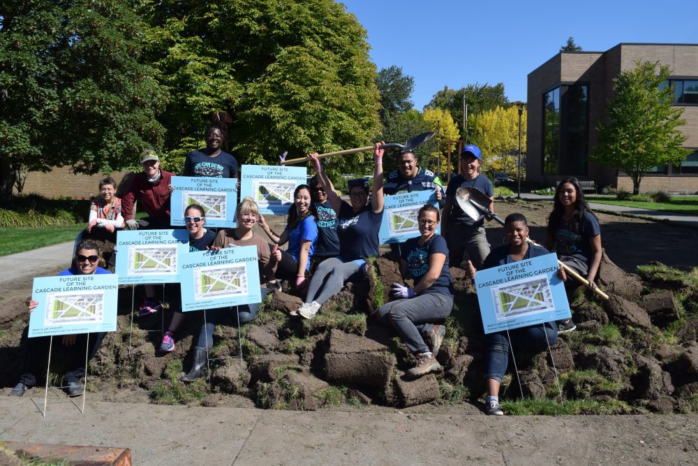 Cascade Urban Learning Garden breaks ground!