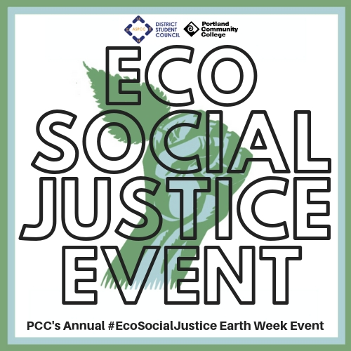 #EcoSocialJustice Event Logo