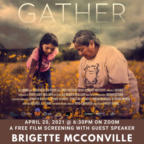 Gather Film Screening event flyer