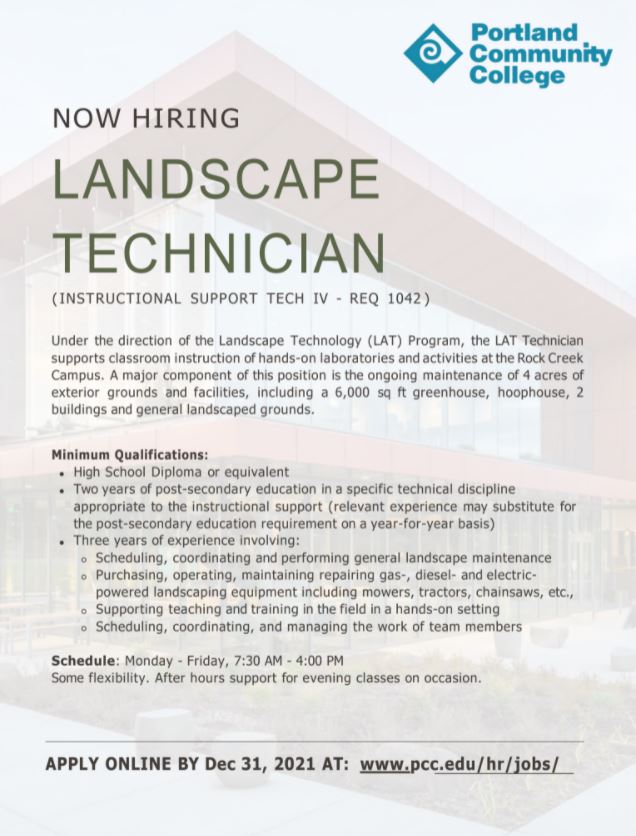 Landscape Technician