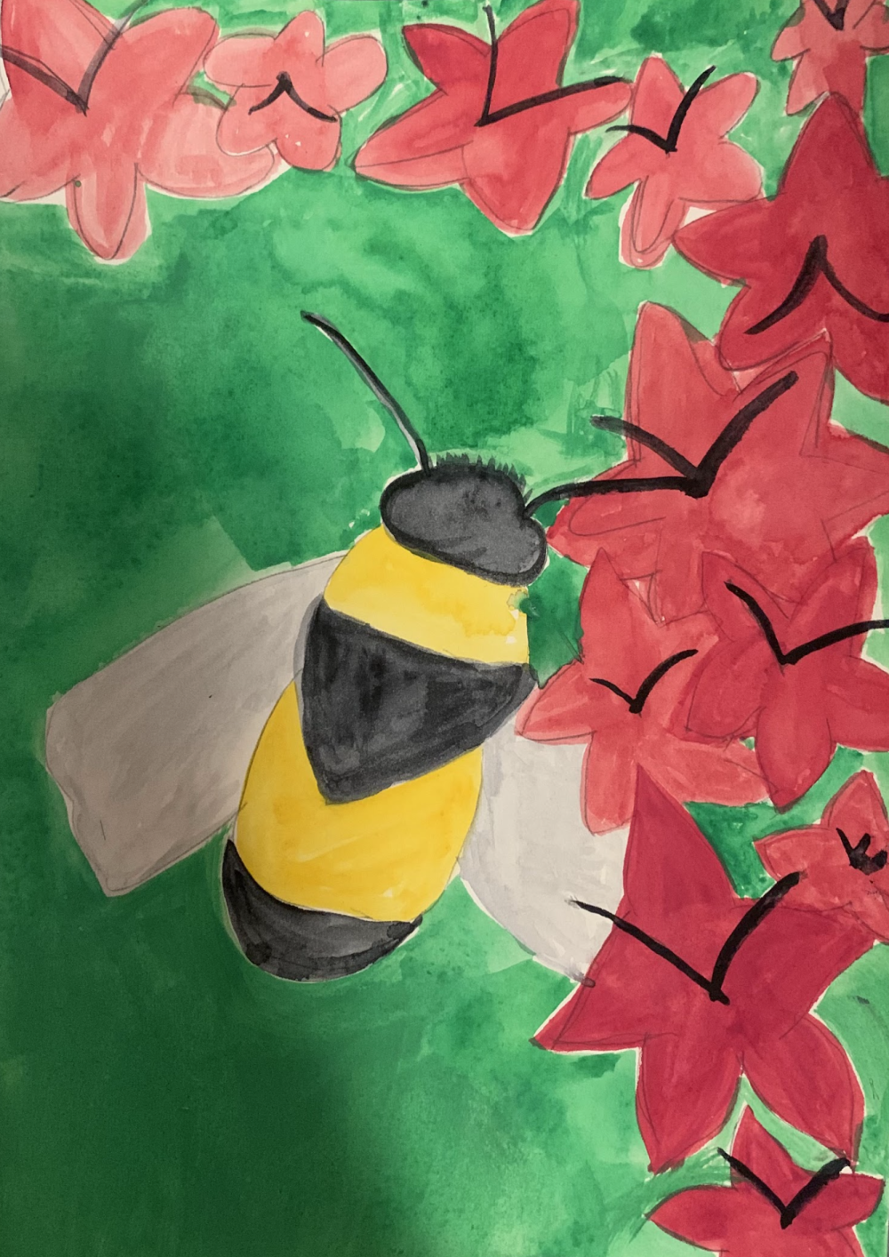 4. Emma Corridori, "Untitled," 2022, Watercolor on paper