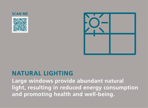 Image describes the sign for Natural Lighting.