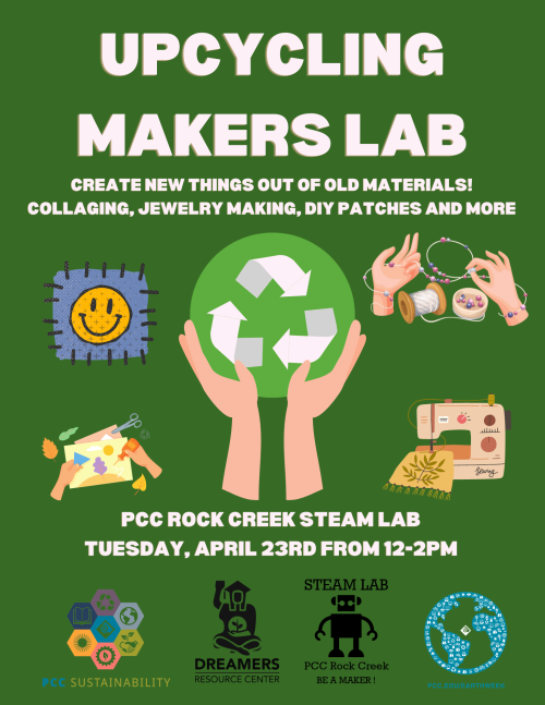 UPCYCLING EVENT IN ROCK CREEK MAKERS LAB